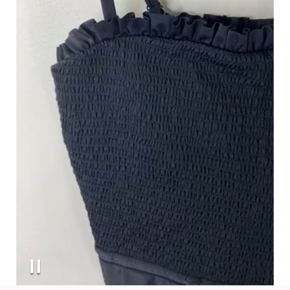 Anthropologie smocked and ruffle one piece swim suit Size 2XL - Picture 2 of 2